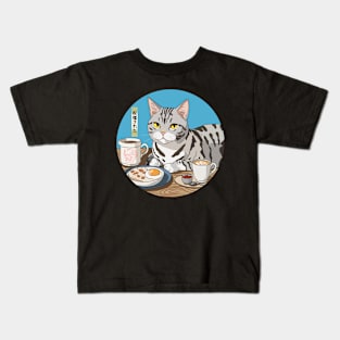 So Blessed (American Shorthair Cat) Kids T-Shirt